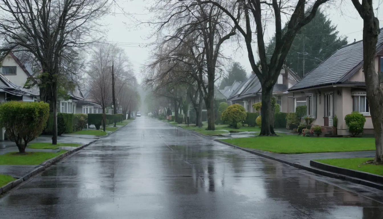 A neighborhood of older frame homes and bungalows in Garrettsville